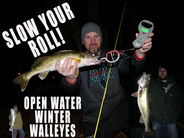 Night fishing for walleyes
